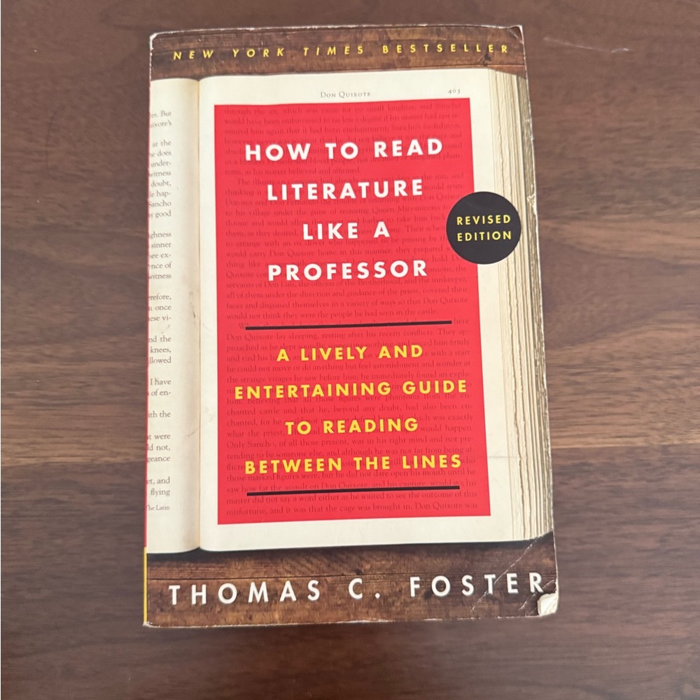 How to Read Literature Like a Professor Book